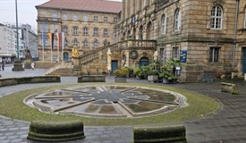 Aschrottbrunnen vor dem Rathaus Kassel (Foto: Hanne Lucas)