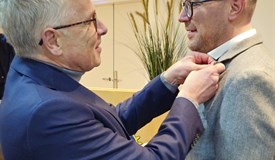 Präsident Michael Hahn und Dr. Marcus Rudolf Götz (Foto: Hanne Lucas)